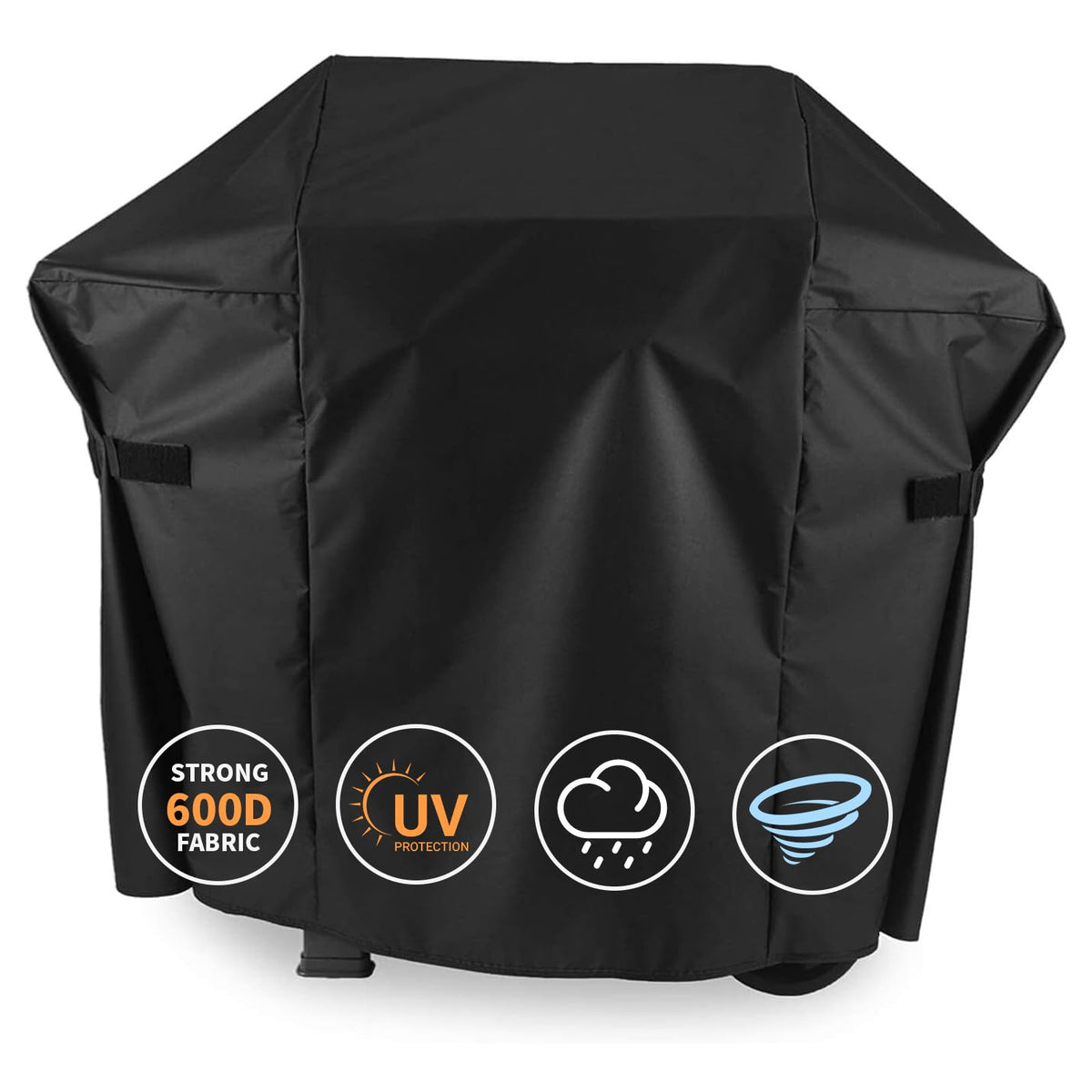 GRISUN 7138 premium grill cover stitching detail protects against wear