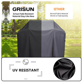 GRISUN 7139 velcro secure-fit straps prevent wind displacement