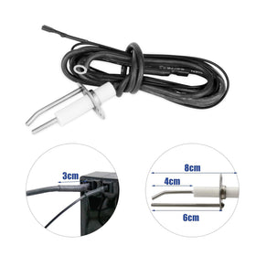 GRISUN ignition kit mounts easily on fire pit burner.