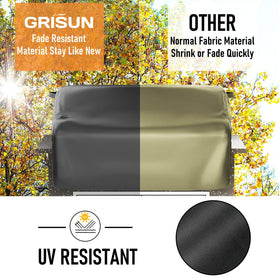 GRISUN 32-inch built-in cover protects Bull grills outdoors