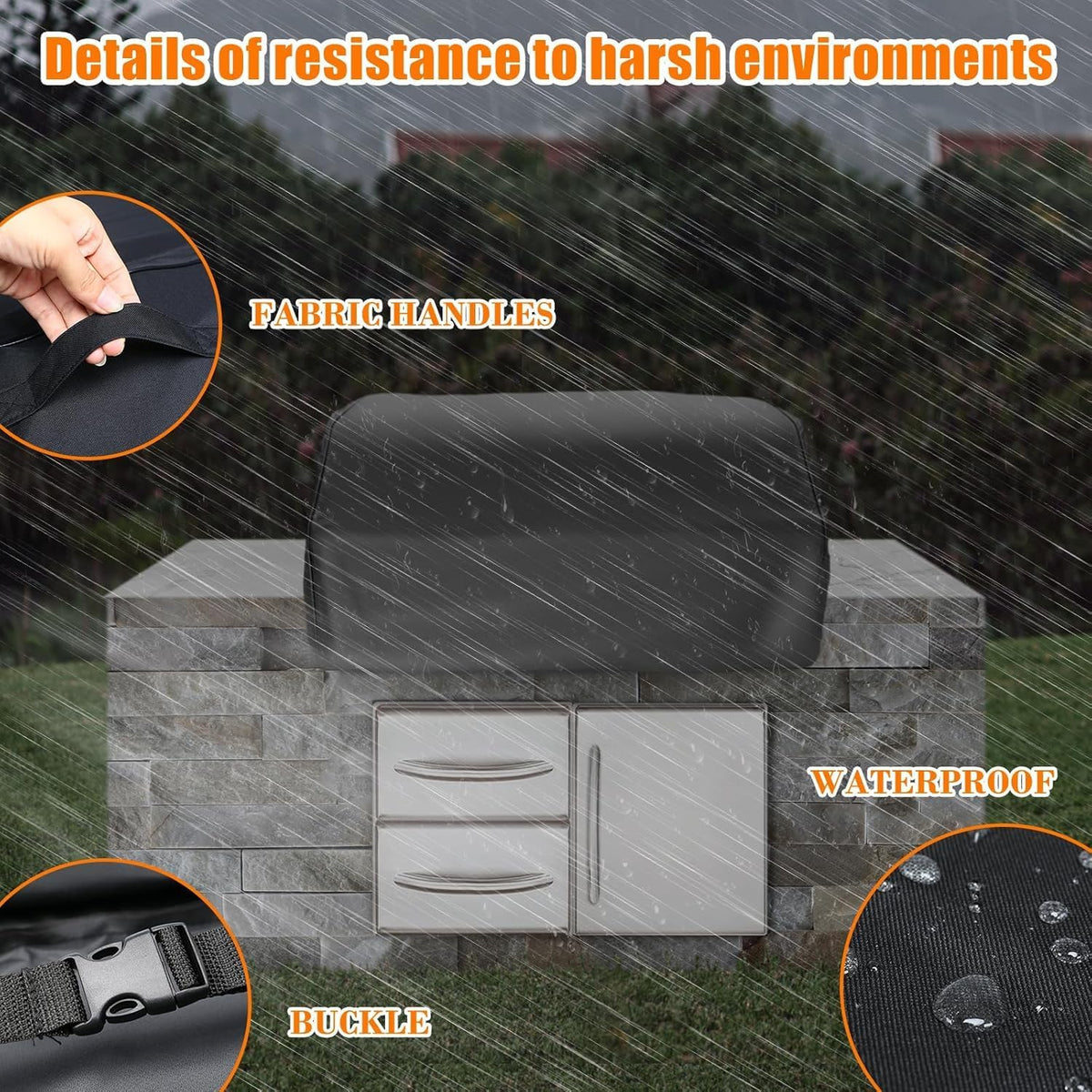 GRISUN fade-resistant material maintains color after sun exposure