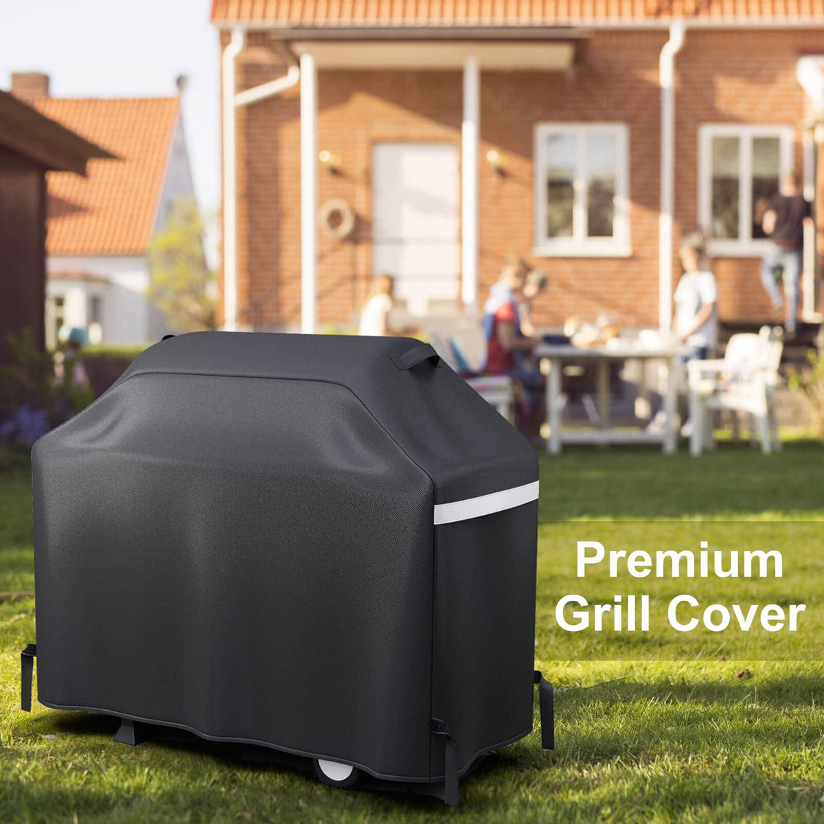 GRISUN heavy-duty stitching adds durability against tearing.