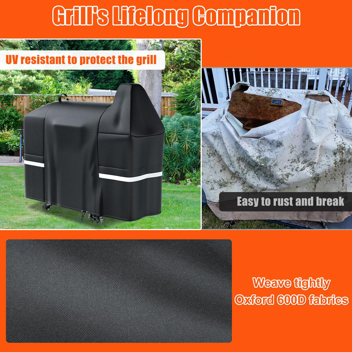 Grisun reflective strips improve visibility in low light conditions.