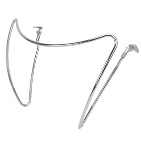 GRISUN grill lid holder on Weber 18.5-inch, keeps lid accessible during grilling.