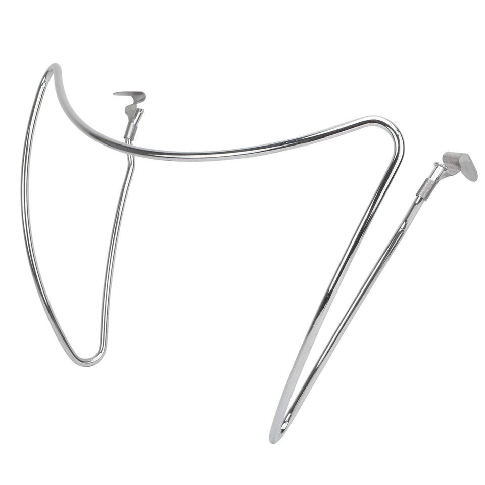 GRISUN grill lid holder on Weber 18.5-inch, keeps lid accessible during grilling.