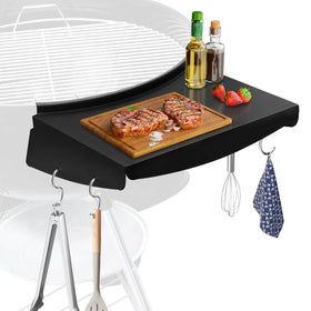 Grisun shelf supports 15-20 lbs without interfering with the lid