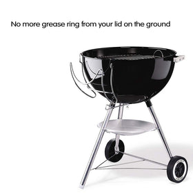 GRISUN stainless steel slide-aside lid holder, durable and easy to use.
