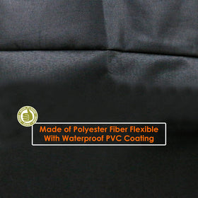 Top fabric handle allows easy removal and hanging