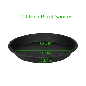 Grjoprt two pack saucers packaging for indoor and outdoor use