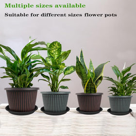 Grjoprt gift worthy saucer set for plant lovers and gardeners
