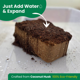 Gro-Med Coco Coir base supports lush lawns and landscapes.