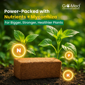 Gro-Med Coco Coir helps prevent soil compaction for healthier roots.