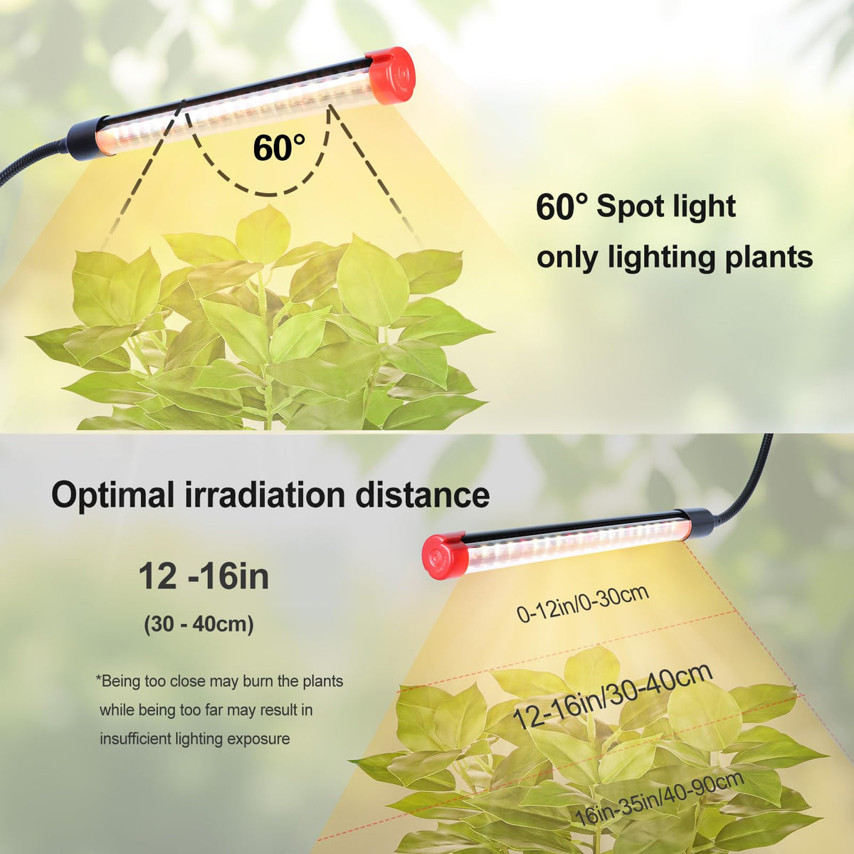 GroCruiser LED close-up highlighting bright array for herbs and succulents