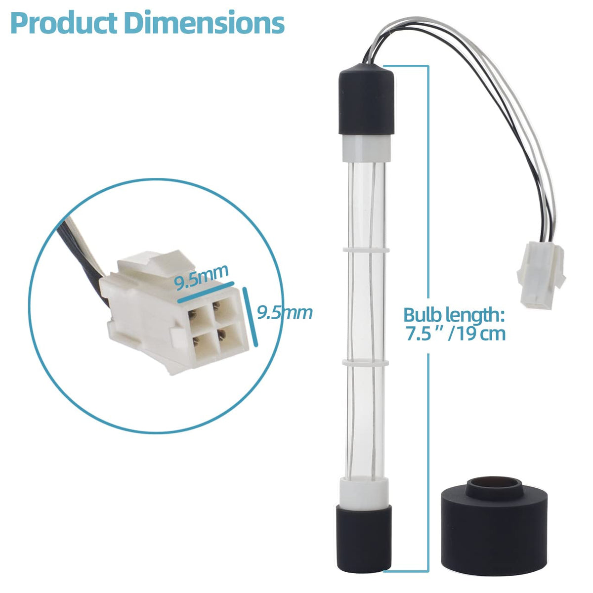GRONGU bulb lasts over 9000 hours of operation.