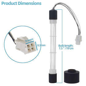 GRONGU bulb lasts over 9000 hours of operation.