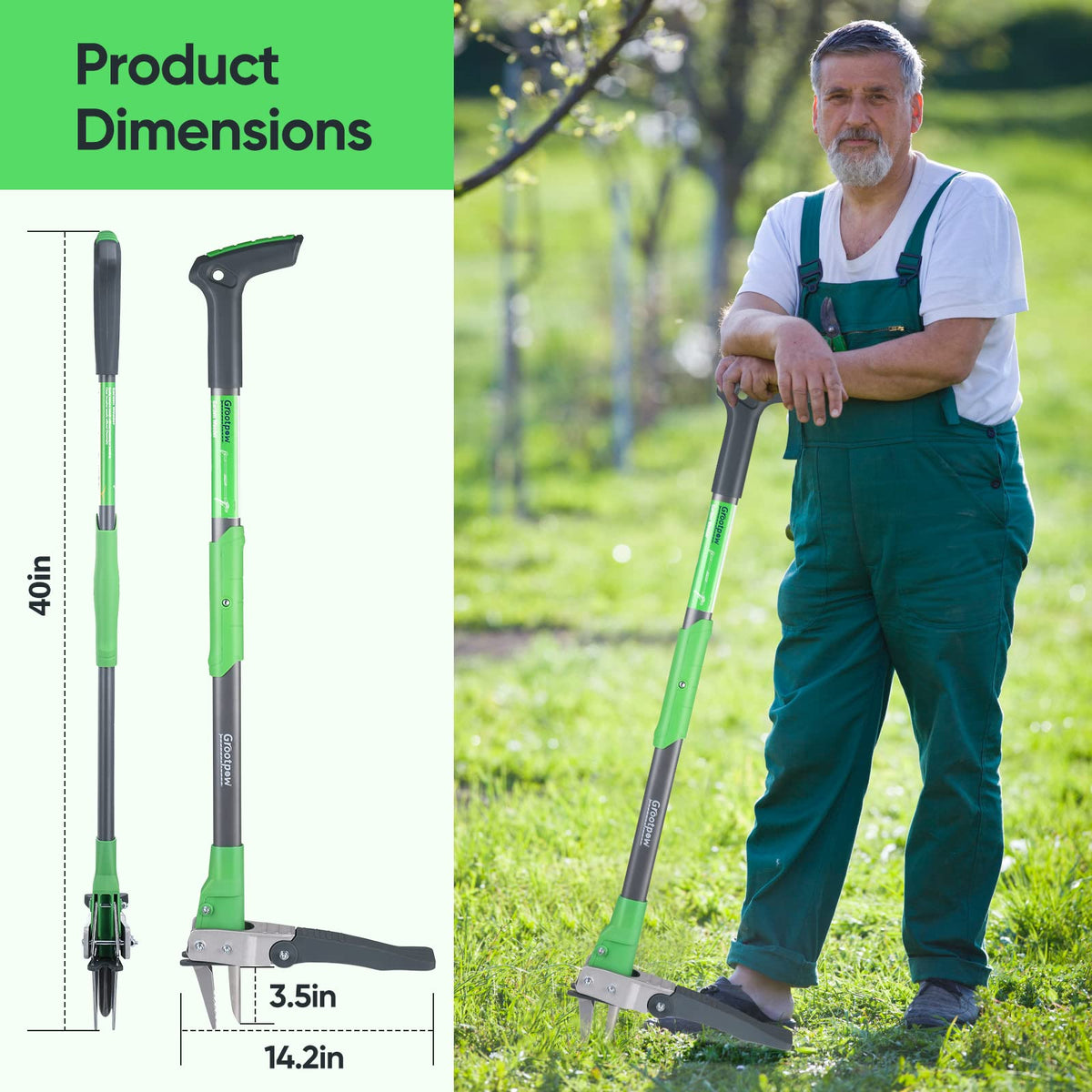 Life-time service promise from Grootpow supports confident ownership.
