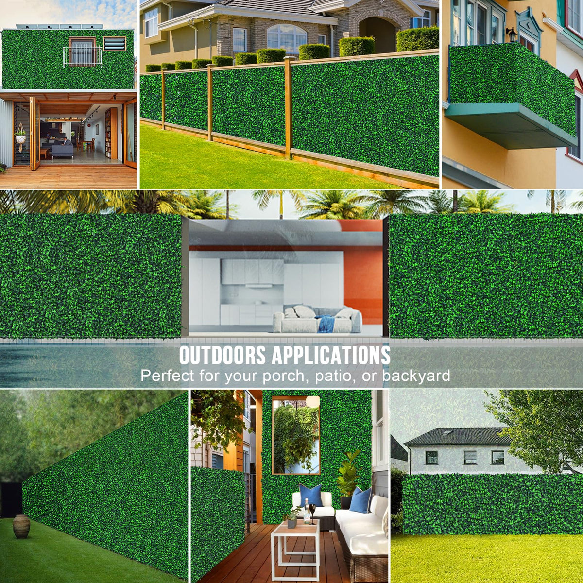 Grooy roll panel can be trimmed to fit irregular spaces easily.