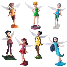 Grostmend seven-pack Tinkerbell fairies for charming garden décor
