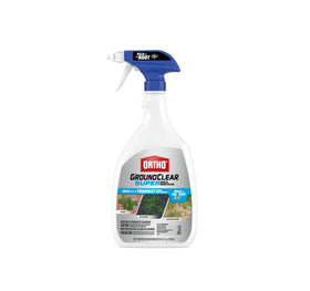 Ortho Groundclear bottle front with ready-to-use formula for fast weed control.
