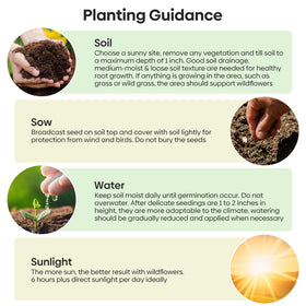 Groundio resealable aluminum-foil packaging keeps seeds fresh and ready.