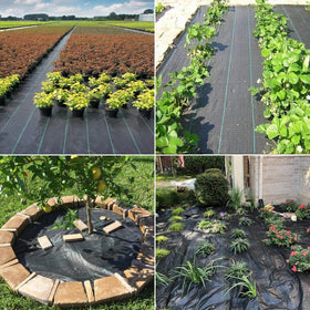 Groweco landscape fabric allows water and air to drain, supporting healthy soil.