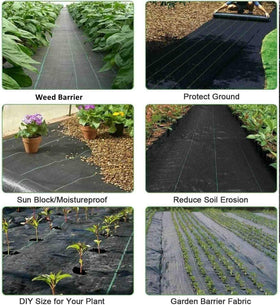 Groweco weed barrier suitable for driveways and gravel pathways.