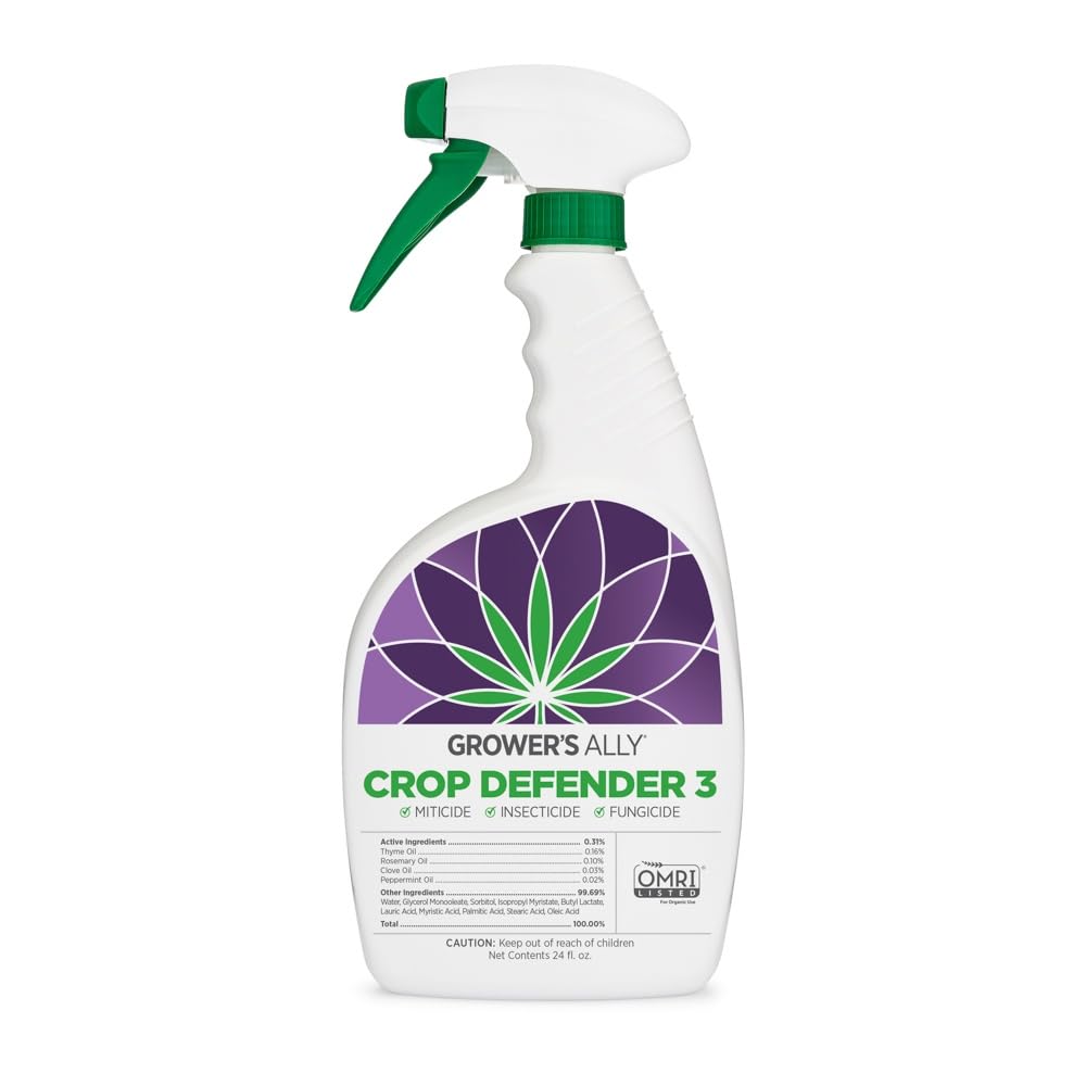 Growers Ally Crop Defender 3 bottle for organic garden protection