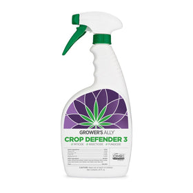Growers Ally Crop Defender 3 bottle for organic garden protection