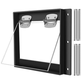 GROWLING Raccoon One Way Door installed in attic for humane egress and deterrence.