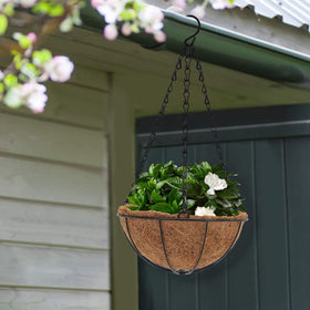 Growneer 3-pack 8in liners suit versatile outdoor planters.