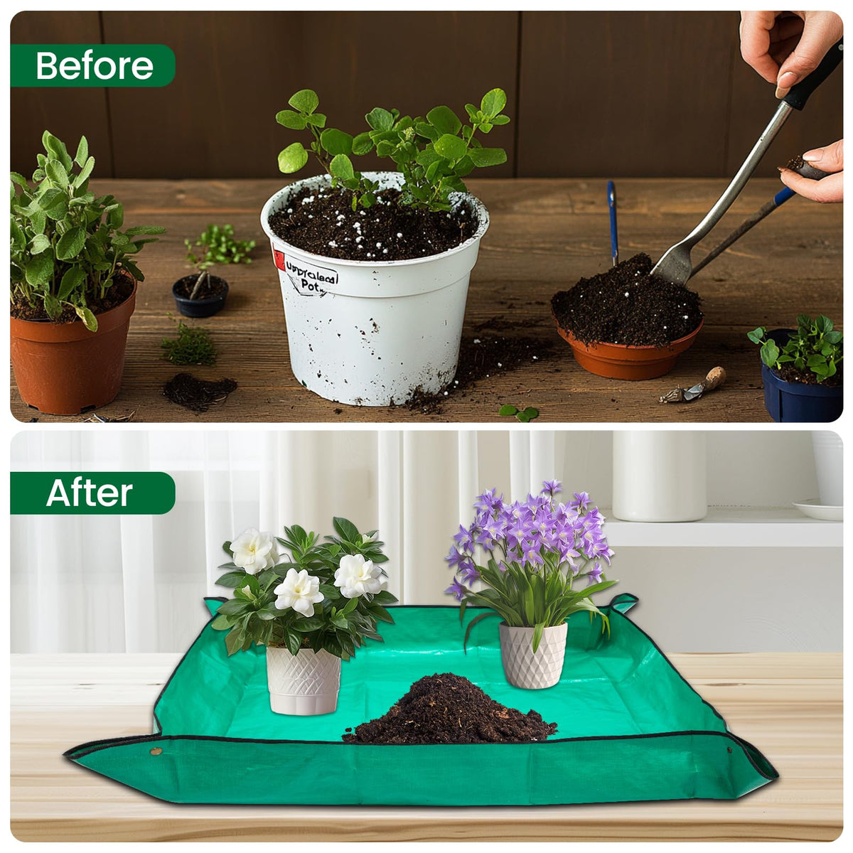 GROWNEER training pots suit indoor and outdoor displays and gardening projects.