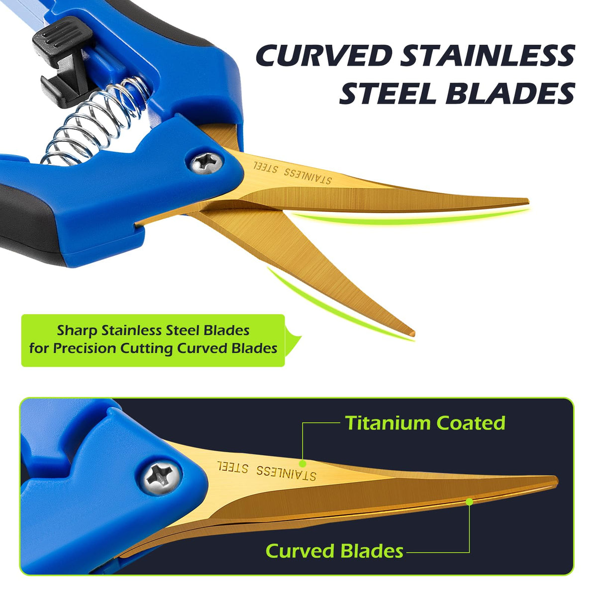 GROWNEER compact pruning shears easy to store when not in use