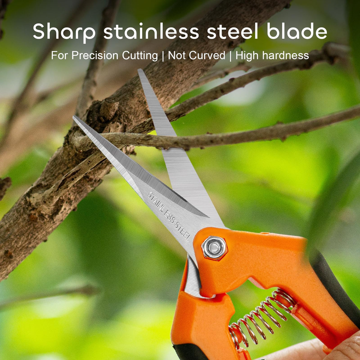 GROWNEER herb pruning shears designed for delicate harvest and trimming.
