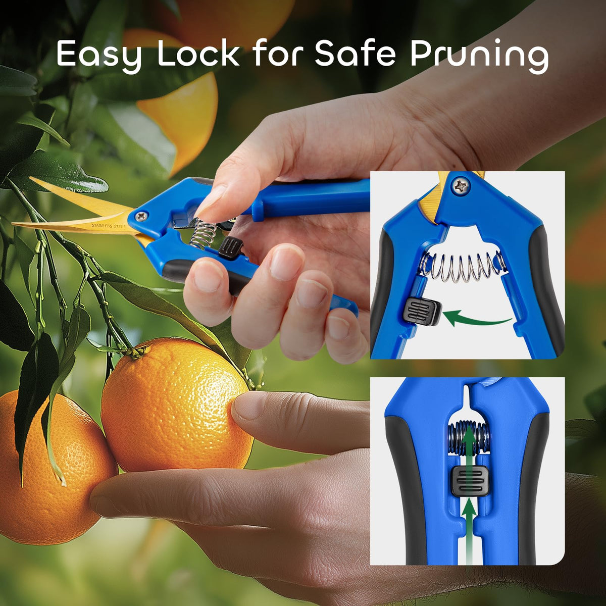 GROWNEER pruning shears suitable for hydroponics, bonsai, and houseplants