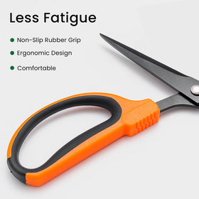 Growneer teflon coated blades stay clean with non stick cutting