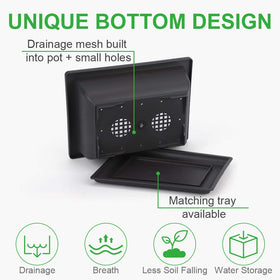 Growneer waterproof repotting mat keeps your workspace clean