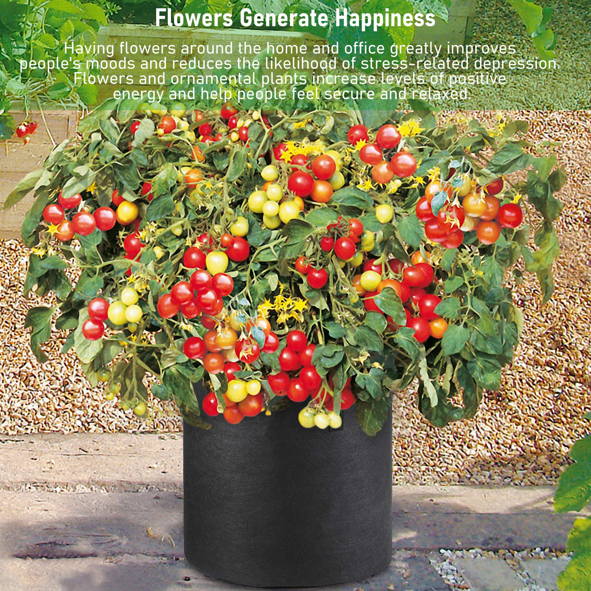 Eco-friendly Growpropel reusable plant bags for sustainable urban gardening
