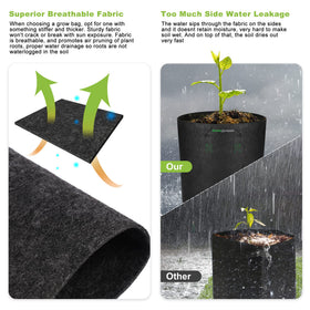 Washable Growpropel bags suitable for soil or pond plants