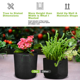 Growpropel 5 gallon eight-pack for vegetables and aquatic plants