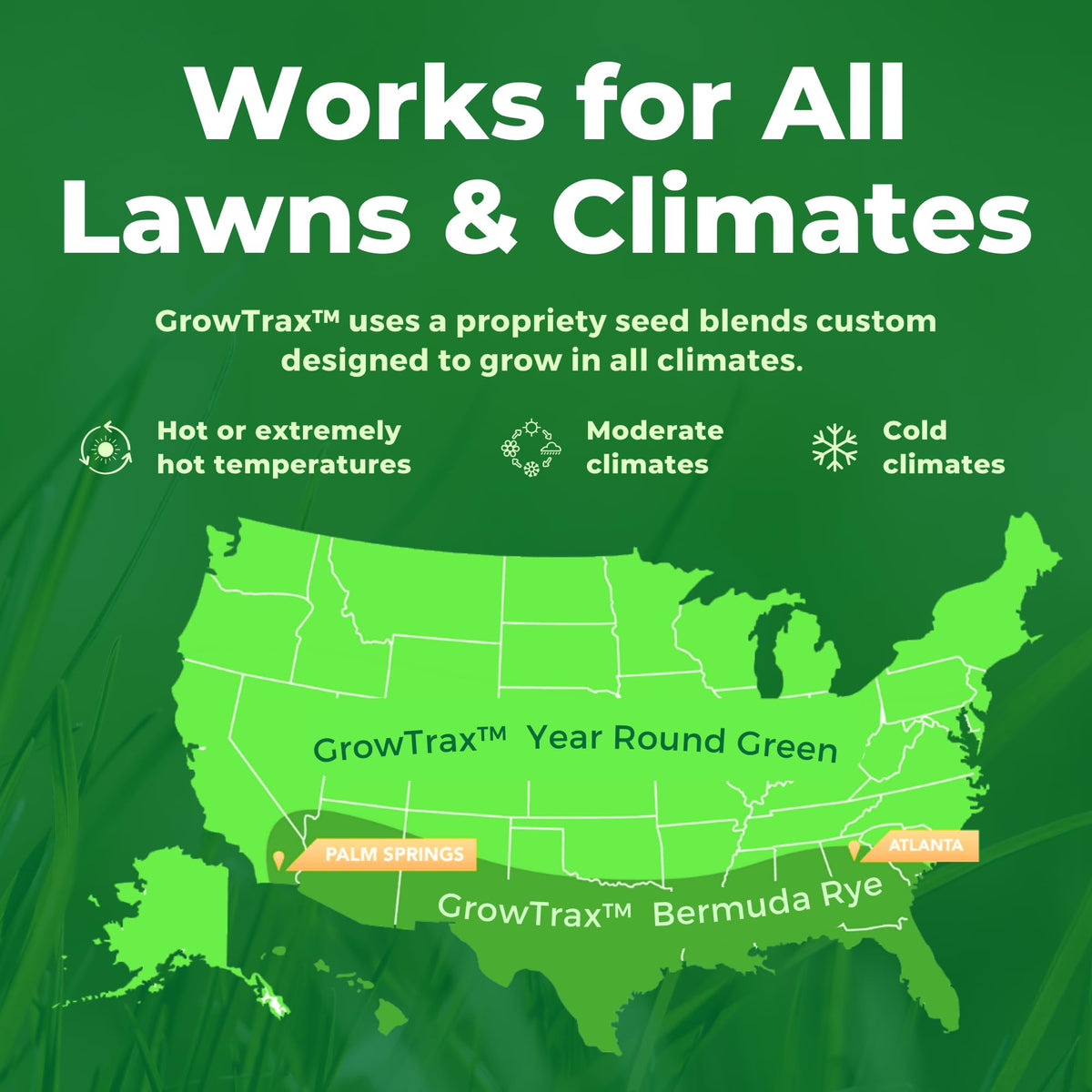 Growtrax drought-resistant seed mat for semi-shade and slopes