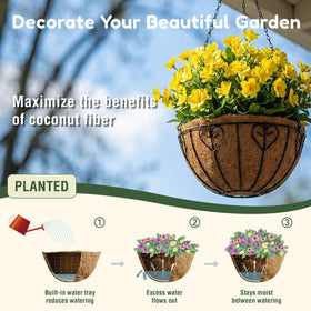 Growvy cozy-nest liner supports birds and small wildlife near your garden
