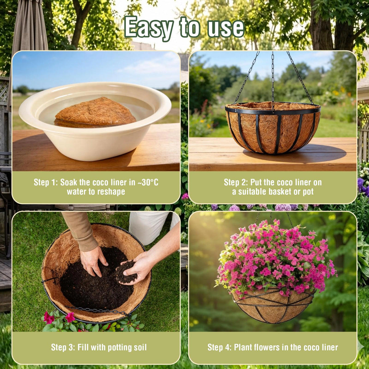 Growvy diy-crafts coco-fiber invites creative reuse for crafts and decor