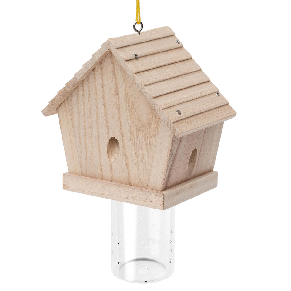 GRTRE carpenter bee trap outdoor hanging helps protect wood from carpenter bees.