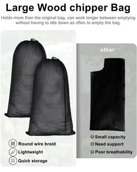 GS Alderaul large-capacity bag reduces emptying frequency during cleanup.