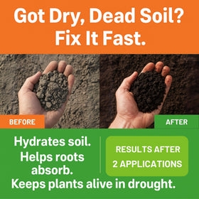 GS Plant Foods Yucca Wet applied as foliar spray on leaves for even coverage and uptake.