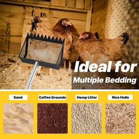 GSBLUNIE compact, easy-to-store design for simple coop organization