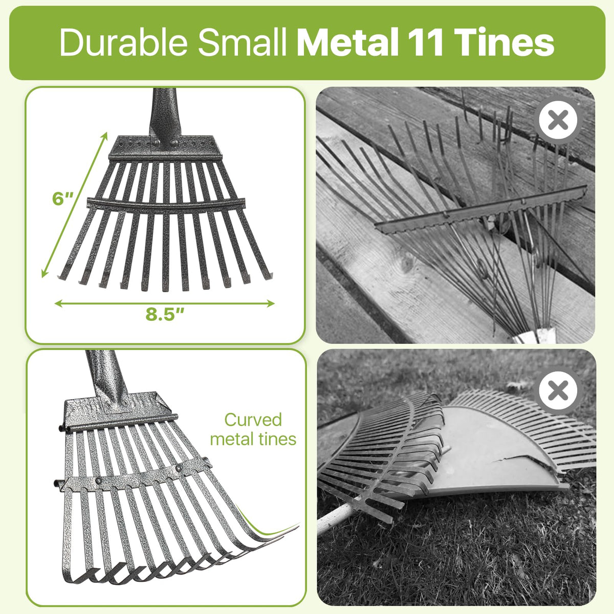 GSBLUNIE tool ideal for lawns, flower beds, and vegetable gardens.