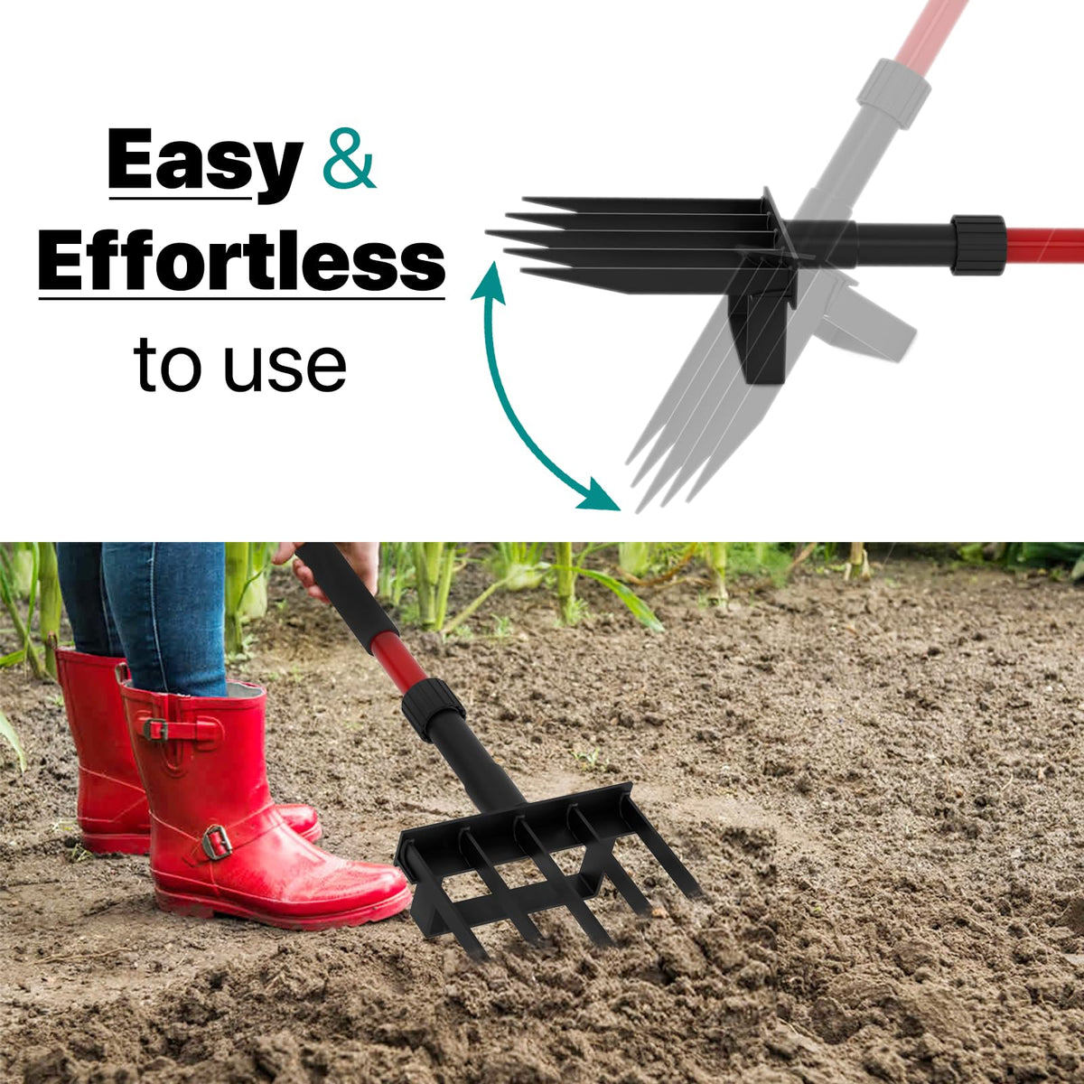 GSBLUNIE 41-inch length offers ample reach for standing work.