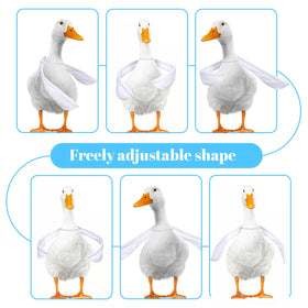 Gsbnjuy adjustable wings attach quickly without tools for outdoor decor.