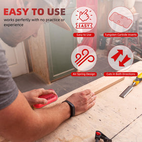 GSCIT Club Edge Banding Trimmer compact lightweight for on-site use